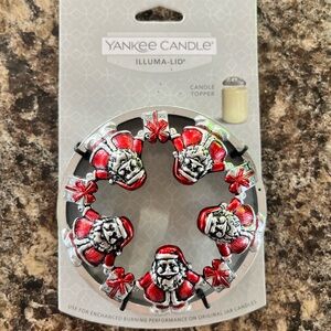 Yankee Candle Illuma-Lid Santa with Black Accents